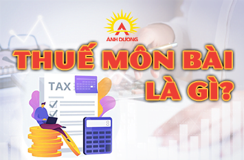 Thuế môn bài là gì?